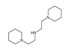 2-piperidin-1-yl-N-(2-piperidin-1-ylethyl)ethanamine结构式