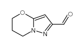 6,7-二氢-5H-吡唑并[5,1-b][1,3]噁嗪-2-甲醛结构式