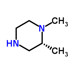 (R)-1,2-二甲基哌嗪结构式