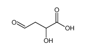 2-hydroxy-4-oxo-butyric acid结构式