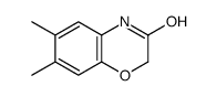 6,7-Dimethyl-2H-1,4-benzoxazin-3(4H)-one结构式