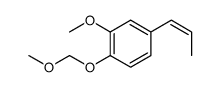 2-methoxy-1-(methoxymethoxy)-4-prop-1-enylbenzene结构式