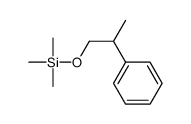 trimethyl(2-phenylpropoxy)silane结构式