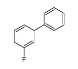 (3-fluorocyclohexa-2,5-dien-1-yl)benzene结构式