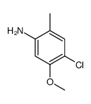 4-Chloro-5-methoxy-2-methylaniline结构式