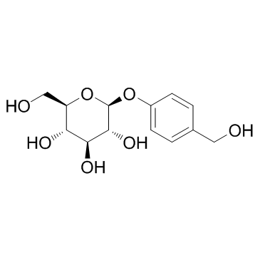 天麻素结构式