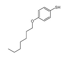 4-heptoxybenzenethiol结构式