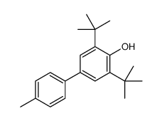 2,6-ditert-butyl-4-(4-methylphenyl)phenol结构式