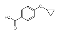 4-Cyclopropoxy-benzoic acid结构式