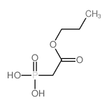 1-Propyl phosphonoacetate结构式