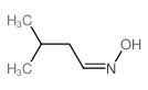 Butanal, 3-methyl-,oxime结构式