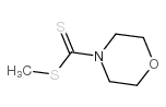 吗啉-4-碳二硫代甲酯结构式