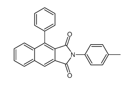 2-(4-methylphenyl)-4-phenylbenzo[f]isoindole-1,3-dione结构式