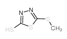 5-甲基硫代-1,3,4-噻二唑-2-硫醇结构式