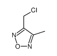 3-(Chloromethyl)-4-methyl-1,2,5-oxadiazole结构式
