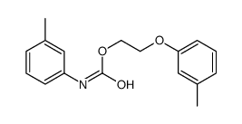 2-(3-methylphenoxy)ethyl N-(3-methylphenyl)carbamate结构式