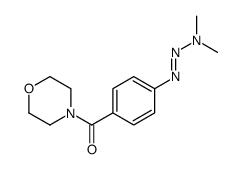 [4-(dimethylaminodiazenyl)phenyl]-morpholin-4-ylmethanone结构式