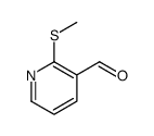 2-(甲基硫代)烟醛结构式