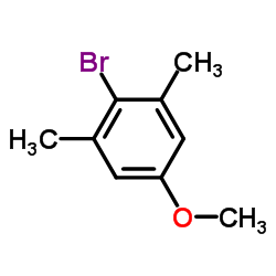2-溴-5-甲氧基-1,3-二甲苯结构式