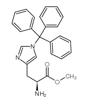 H-His(Trt)-OMe.HCl结构式