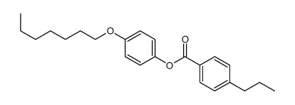 (4-heptoxyphenyl) 4-propylbenzoate结构式