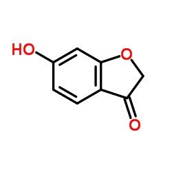 6-羟基-2H-苯并呋喃-3-酮结构式