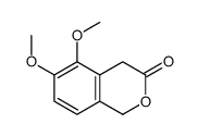5,6-dimethoxy-1,4-dihydroisochromen-3-one结构式