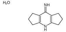 1,2,3,5,6,7-hexahydrodicyclopenta[2,1-b:2',1'-f]pyridin-8-amine,hydrate结构式