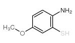 2-氨基-5-甲氧基苯硫酚结构式