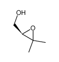 [(2R)-3,3-dimethyloxiran-2-yl]methanol结构式