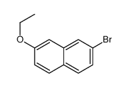 2-bromo-7-ethoxynaphthalene结构式