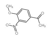 4-甲氧基-3-硝基苯乙酮结构式