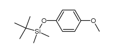 para-methoxyphenyl TBDMS ether结构式