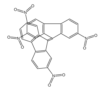 9-(2,7-dinitrofluoren-9-ylidene)-2,7-dinitrofluorene结构式