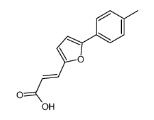 3-(5-P-TOLYL-FURAN-2-YL)-ACRYLIC ACID结构式