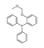 [2-(methoxymethoxy)phenyl]-diphenylphosphane结构式