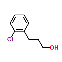 3-(2-氯苯基)-1-丙醇结构式