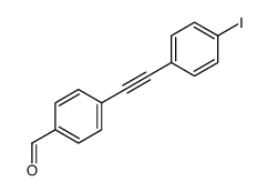 4-[2-(4-iodophenyl)ethynyl]benzaldehyde结构式