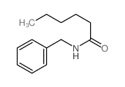 N-benzylhexanamide结构式