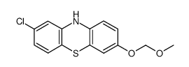 2-Chloro-7-(MethoxyMethoxy)-10H-phenothiazine结构式