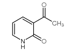 3-乙酰基-2(1H)-吡啶酮结构式