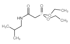 n-isobutyl diethylphosphonoacetamide结构式