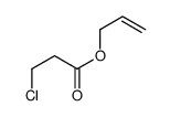 prop-2-enyl 3-chloropropanoate结构式
