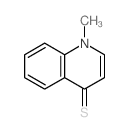 1-methylquinoline-4-thione结构式