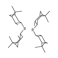 tetra(isopinocampheyl)diborane(6)结构式