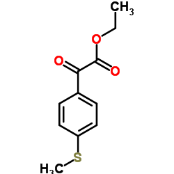 4-甲硫基苯甲酰甲酸乙酯结构式