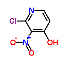 2-氯-3-硝基-4-羟基吡啶结构式