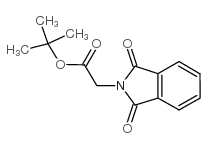 N-邻苯二甲酰甘氨酸叔丁酯结构式