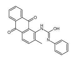 1-(2-methyl-9,10-dioxoanthracen-1-yl)-3-phenylurea结构式