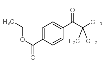 4&rsquo;-羰基乙氧基-2,2-二甲基苯丙酮结构式